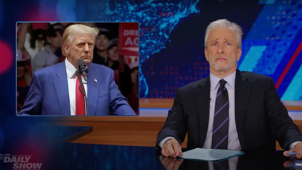 Jon Stewart shares some blunt thoughts on Trump’s ‘mass deportation’ plan