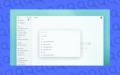 ChatGPT now lets you search chat history on browser