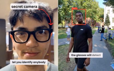 This Facial Recognition Experiment With Meta’s Smart Glasses Is a Terrifying Vision of the Future