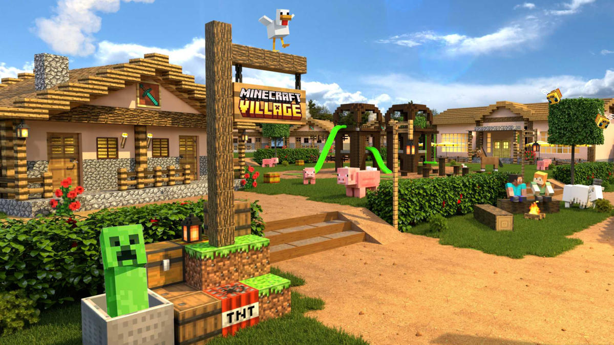 Minecraft Theme Parks Are Coming Soon!