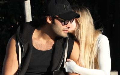 PDA Moments of Sam Asghari and Brooke Irvine at Lunch Date