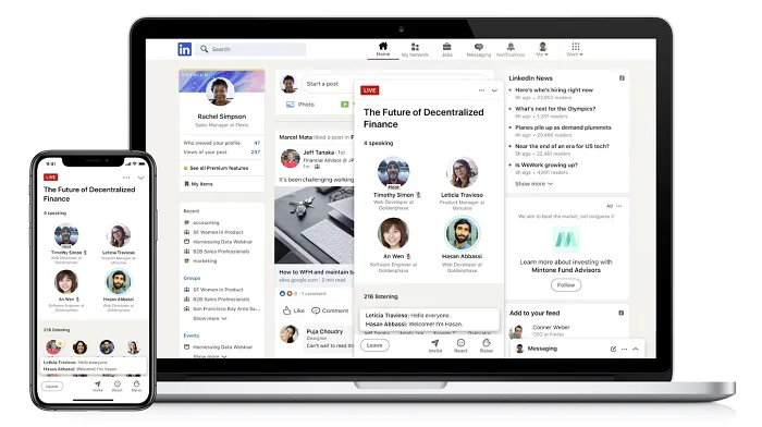 LinkedIn Phases Out Live Audio Events Feature