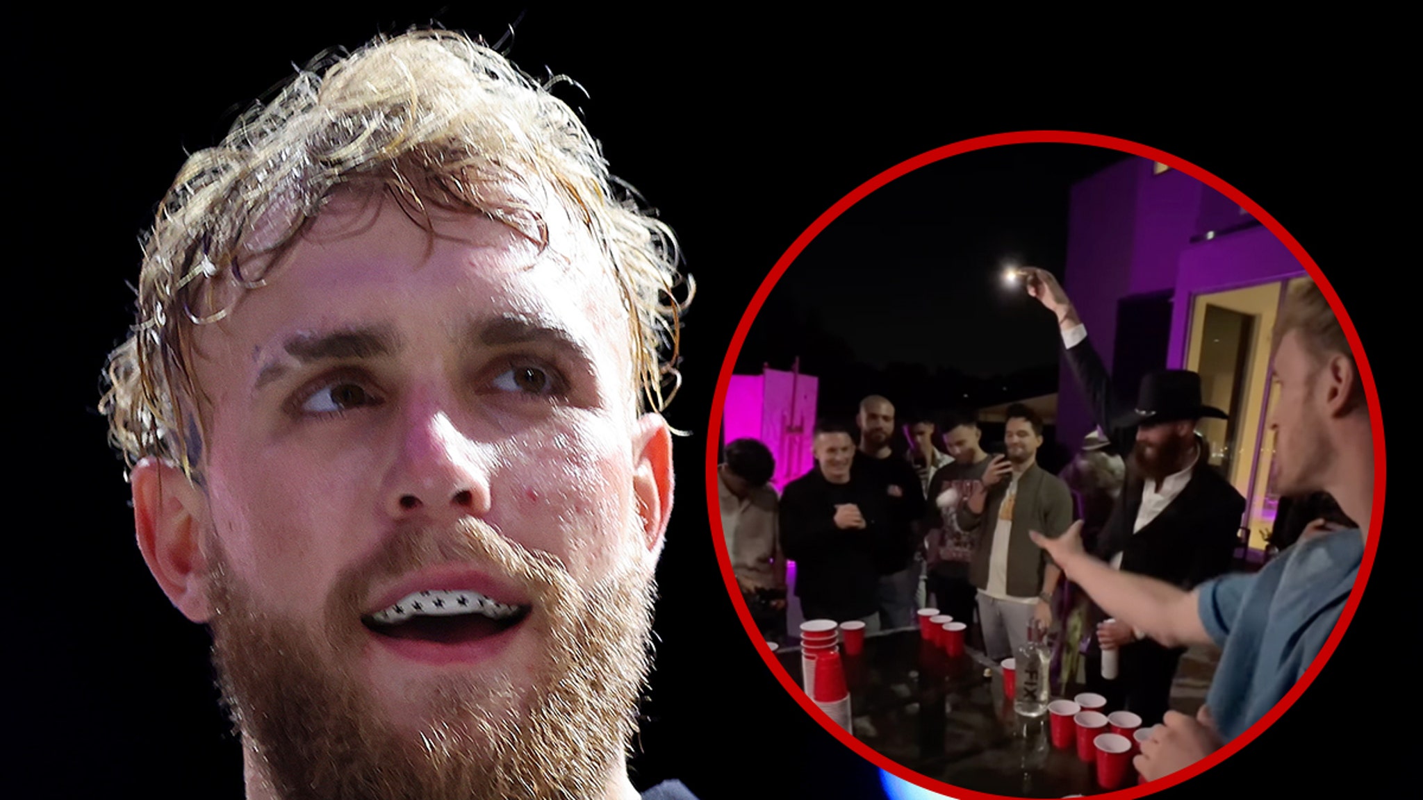 Inside Jake Paul’s After-Party After Mike Tyson Win