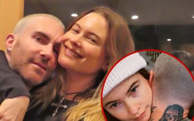 Behati Prinsloo Shares Rare Couples Photos with Adam Levine