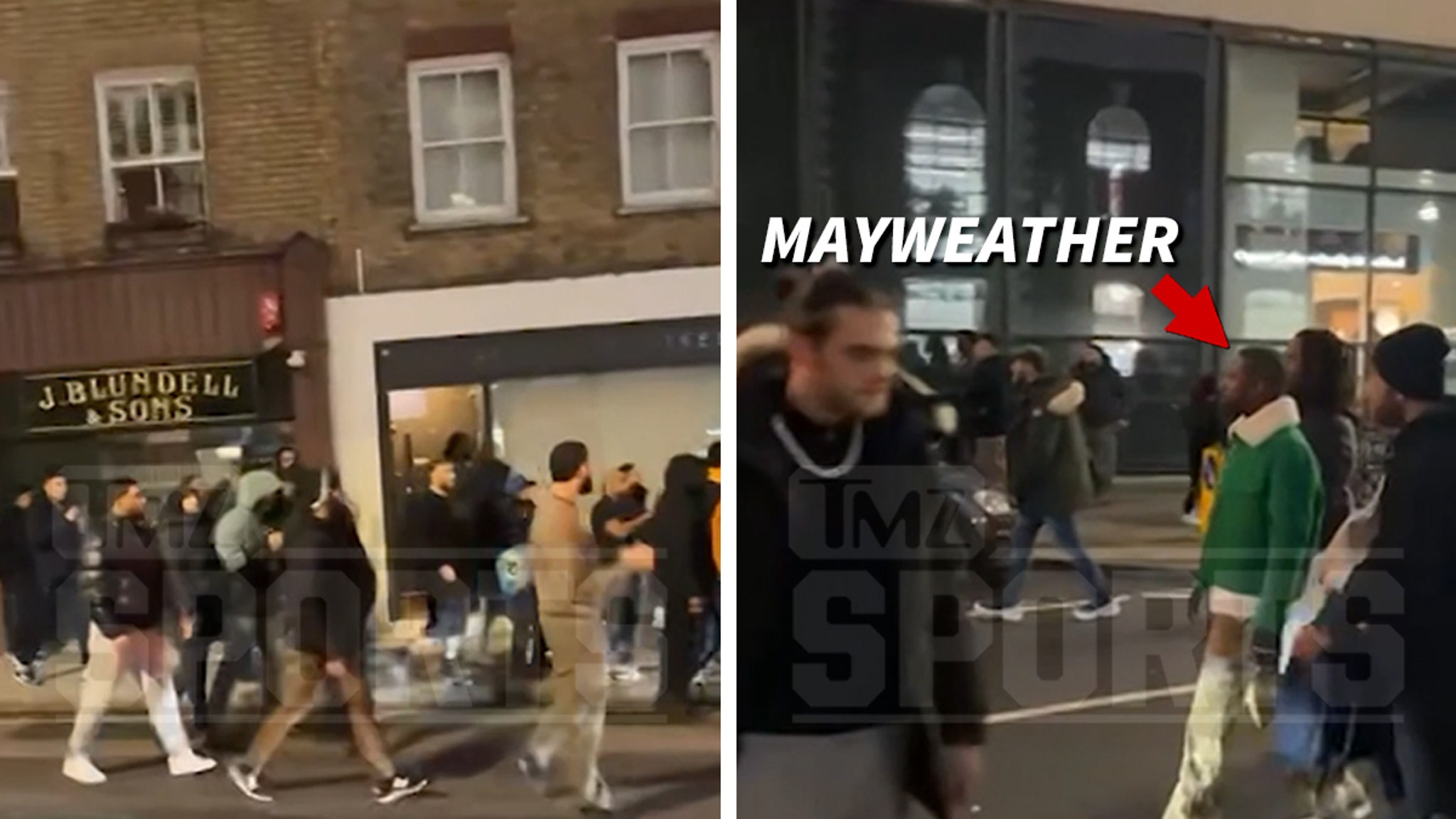 Anti-Israel Protesters Confront Floyd Mayweather in London
