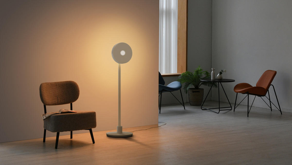 LG’s New Projector Resembles a Stylish Stand Fan