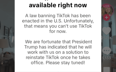 TikTok Goes Dark: US Legislation Causes App Shutdown