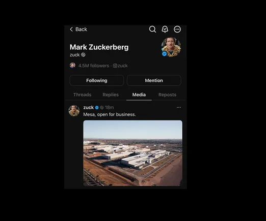 Media Tab Added to User Profiles on Threads