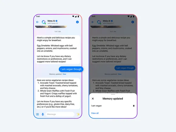 Meta AI Introduces New Personalization Features