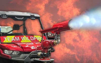Jet Engine-Mounted Truck Designed to Combat L.A. Wildfires