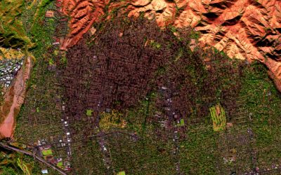 NASA center’s narrow escape from devastating fire captured in image