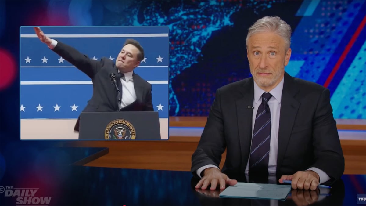 Elon Musk’s Salute at Trump’s Inauguration: Jon Stewart’s Reaction