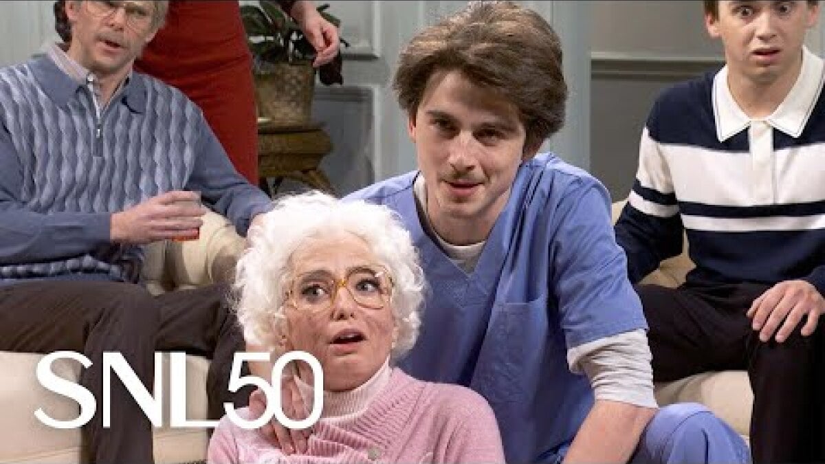 Grandma’s Birthday SNL Sketch Features Timothée Chalamet
