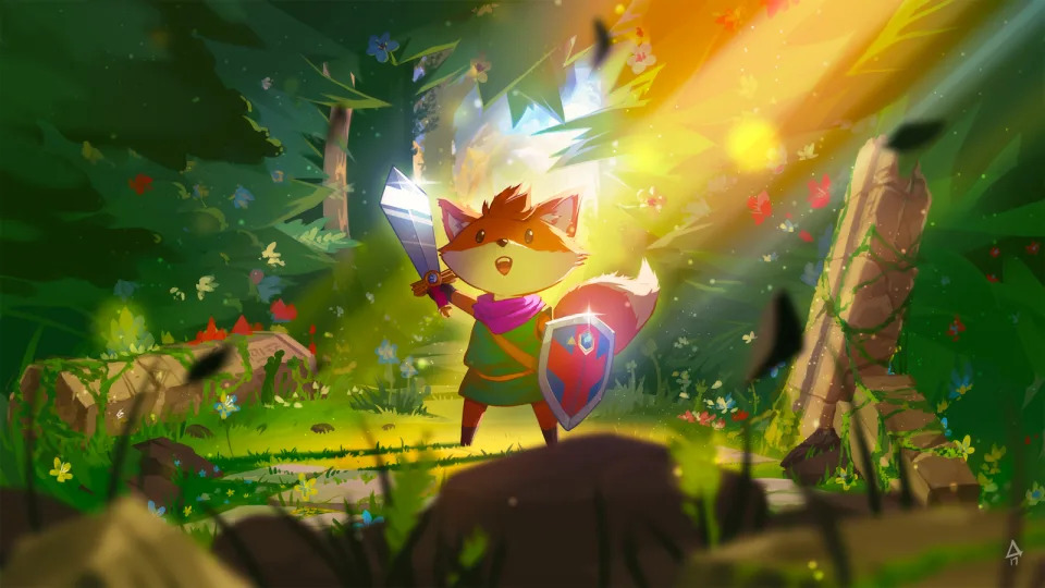 Tunic and 400 Games for  in Charity Itch.io Bundle
