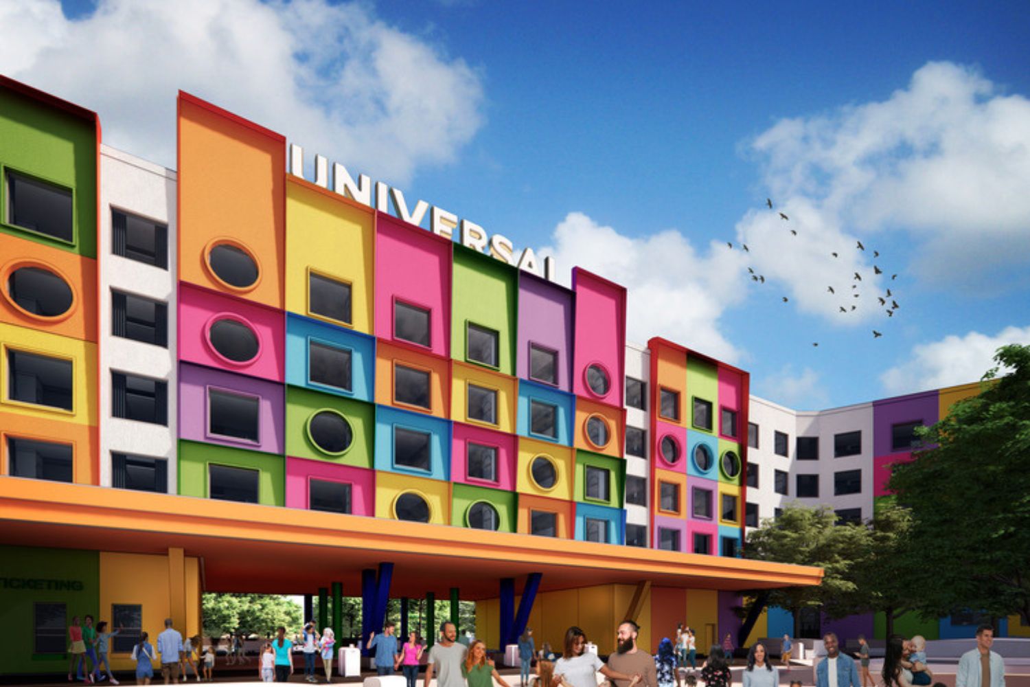 Jurassic World and Shrek Attractions at Texas Universal Kids Resort