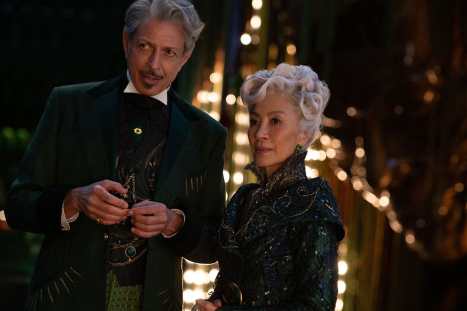 Wicked Villains: Jeff Goldblum and Michelle Yeoh’s Slippery Charm