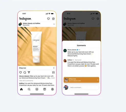 Text-Only Testimonials Added to Instagram Partnership Ads