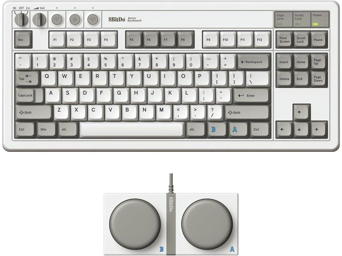 M Edition Retro Mechanical Keyboard Now 40% Off at 8BitDo