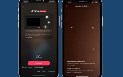 Simplified Mobile Camera Connection for TikTok Live Streams