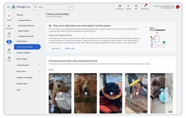 BrandConnect Enhances Google Updates for Creator Collaborations