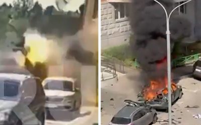 Car Bombing Near Moscow Kills Russian General on Video