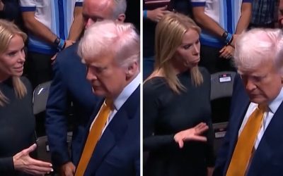 Trump Ignores Cheryl Hines at UFC Event, Caught on Video