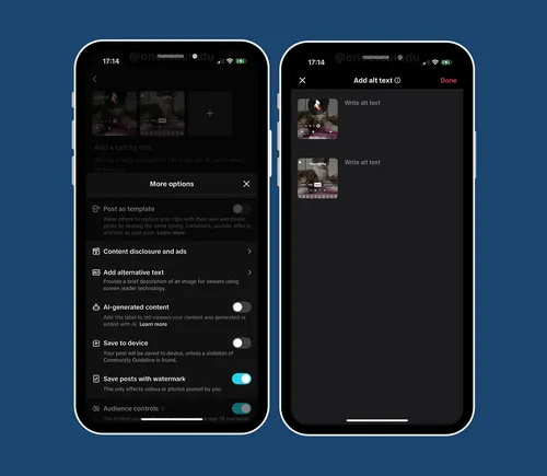 Alt Text for Still Image Posts Now Available on TikTok