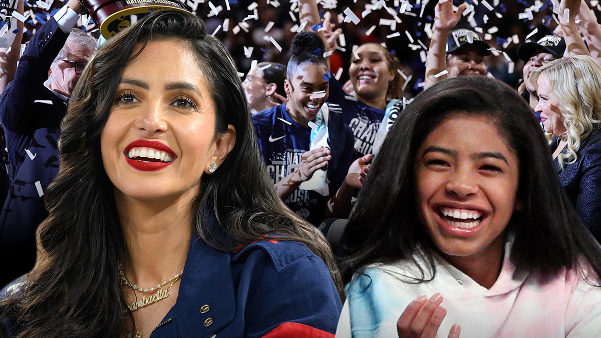 UConn Title Celebration: Vanessa Bryant Reflects on Gigi