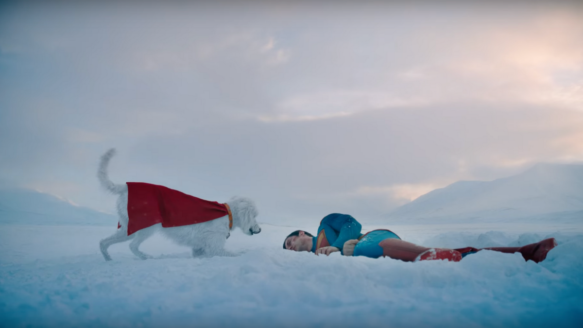 David Corenswet’s Superman Gets Overpowered by His Dog