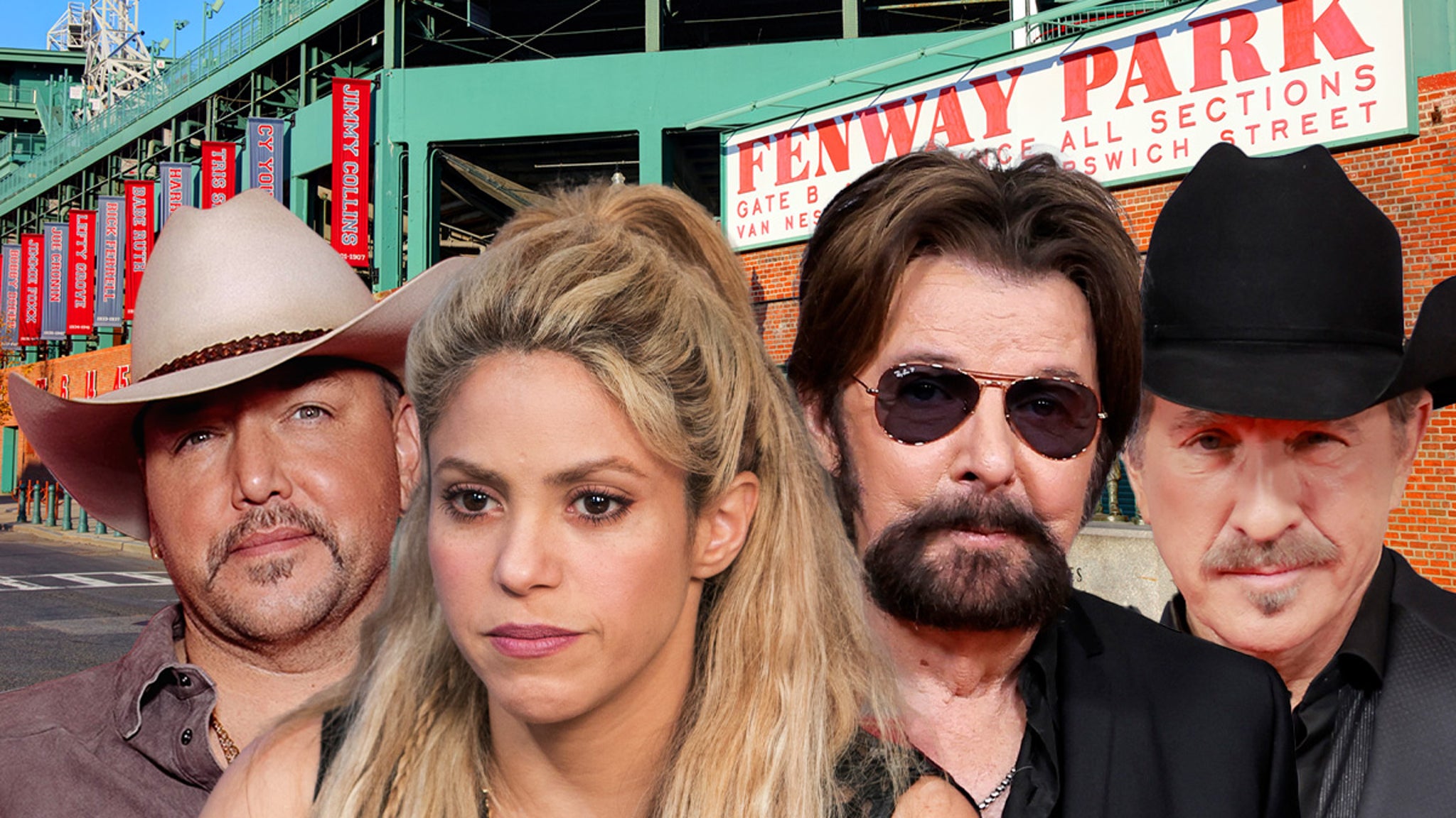 Boston Shows of Shakira, Jason Aldean, Brooks & Dunn Canceled