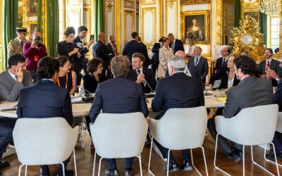 Ted Sarandos Meets Emmanuel Macron at ‘Select France’ Summit