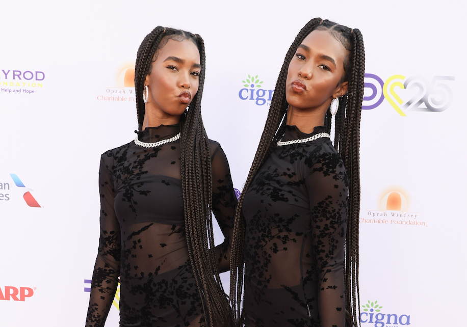 Love Combs and Jessie & D’Lila Share Sisterly Bond