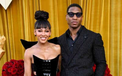 Red Carpet PDA: Meagan Good and Jonathan Majors Shine