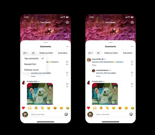 Instagram Creators Over 100k Followers Gain New Comment Filters