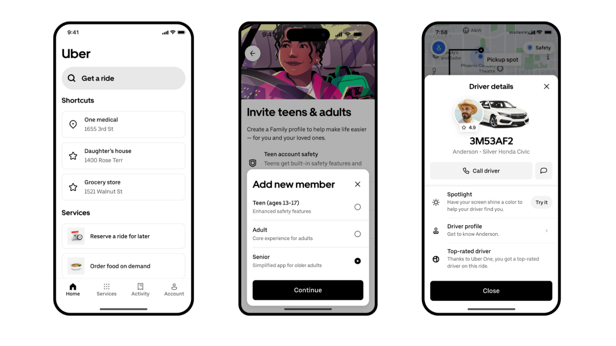 Senior Accounts launched by Uber with new Medicare Flex payments