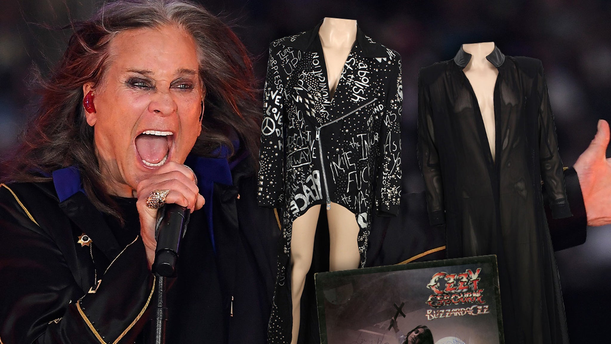 Ozzy Osbourne Memorabilia Up for Auction Following His Death