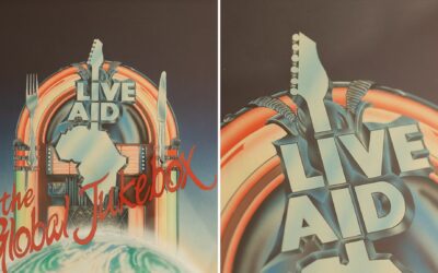 Original Global Jukebox Artwork from Live Aid Up for Auction