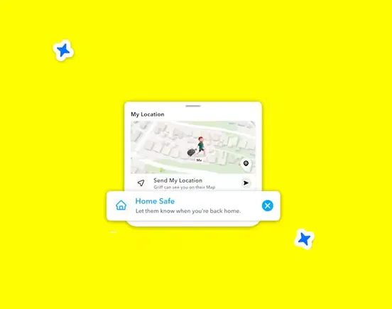 Home Safe Alerts Added by Snapchat
