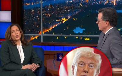 Democracy in U.S. is ‘Broken,’ Kamala Harris Tells Colbert