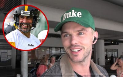 Aaron Rodgers Meetup and Steelers Preseason Game with Nicholas Hoult