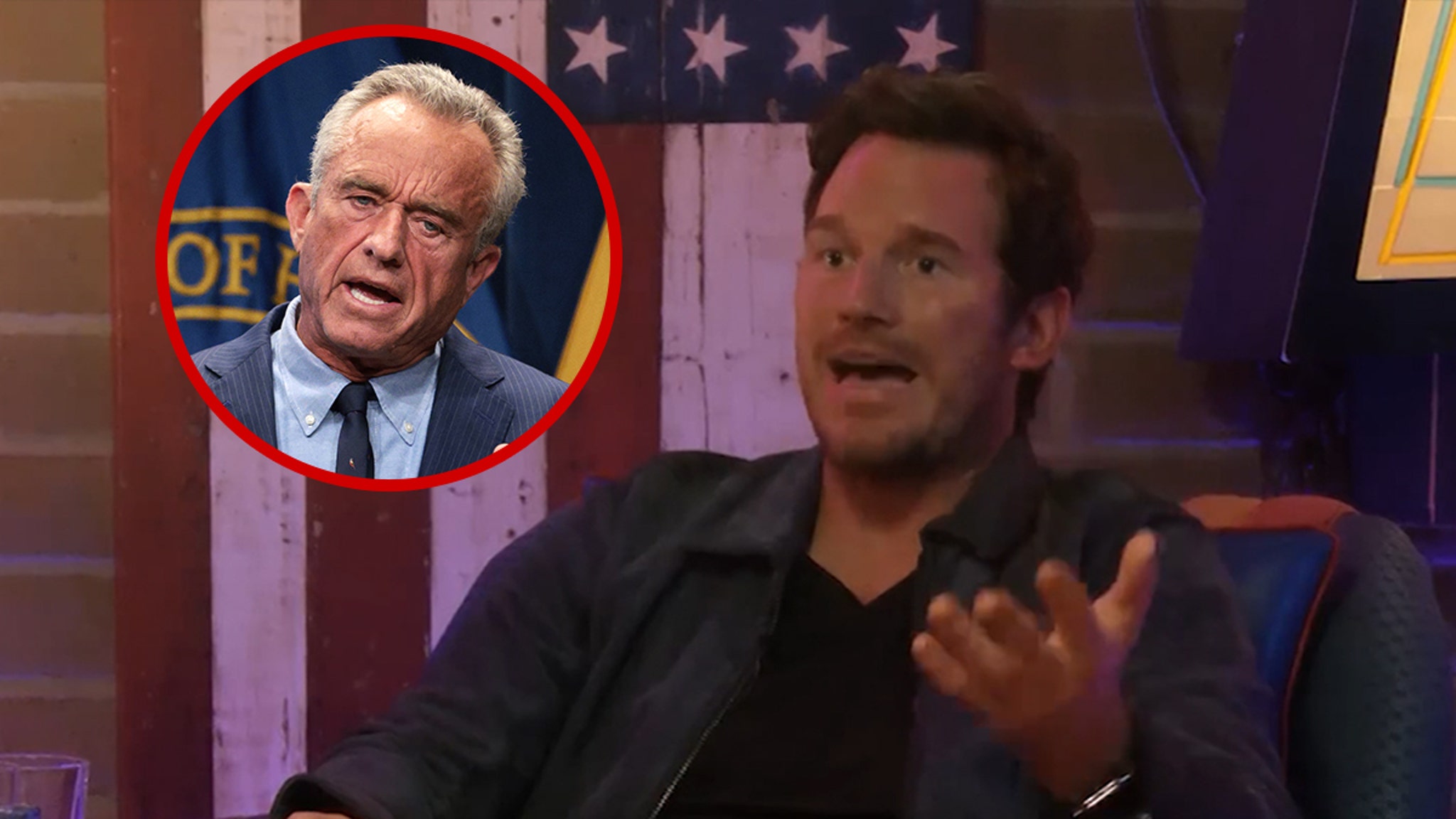 Chris Pratt Defends RFK Jr., ‘Loves’ Kennedy Family Ties
