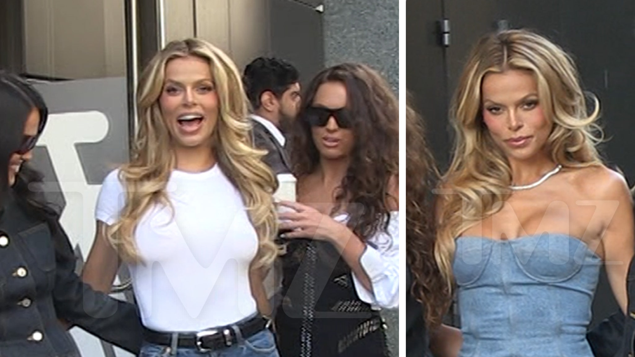Brooks Nader Changes Out of Boob-Baring Minidress for ‘GMA’