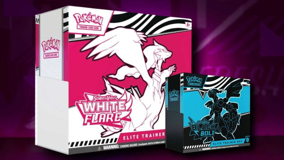 Pokémon TCG Black Bolt and White Flare Elite Trainer Box Deal