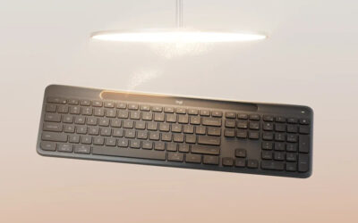 Rechargeable Keyboard by Logitech Works with Any Light Source