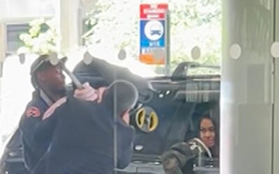 Stefon Diggs Seen Leaving Hospital with Baby Carrier in May