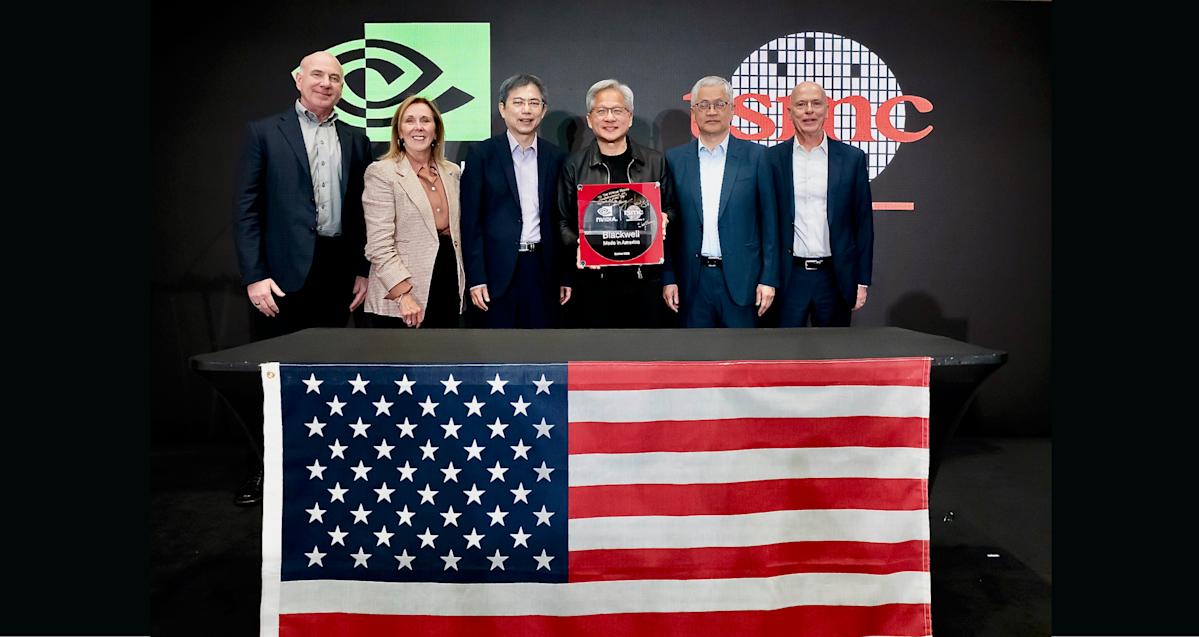 Blackwell Wafer: NVIDIA’s First US Manufacturing Reveal