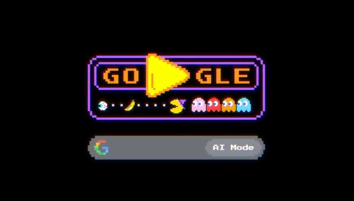 Pac-Man’s 45th Anniversary Celebrated with Halloween Doodle