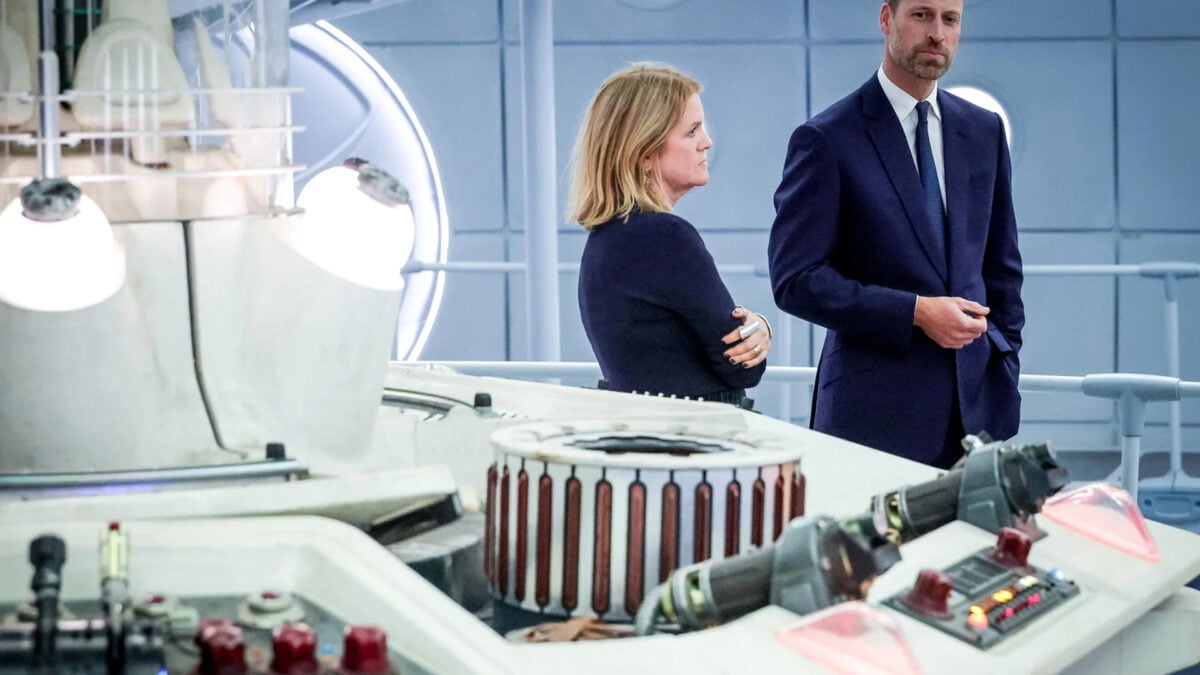 Prince William at TARDIS Set: A Reminder ‘Doctor Who’ Lives On