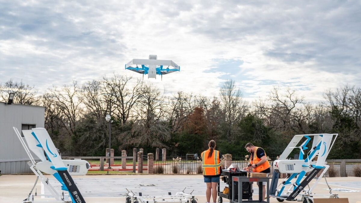 Amazon Delivery Drones Involved in Arizona Crane Crash, Feds Look Into It