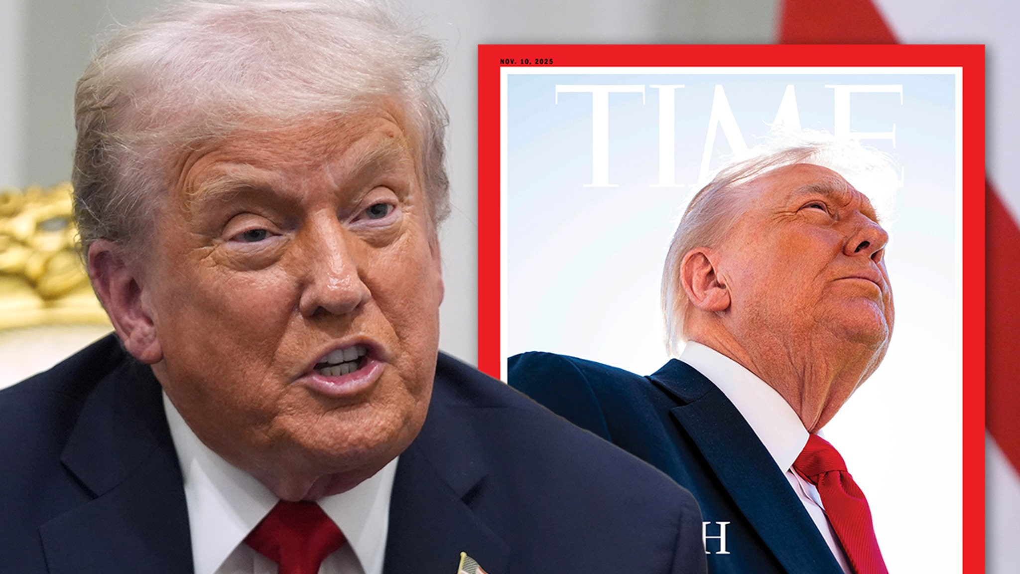 TIME Magazine Cover Photo Criticized by Donald Trump